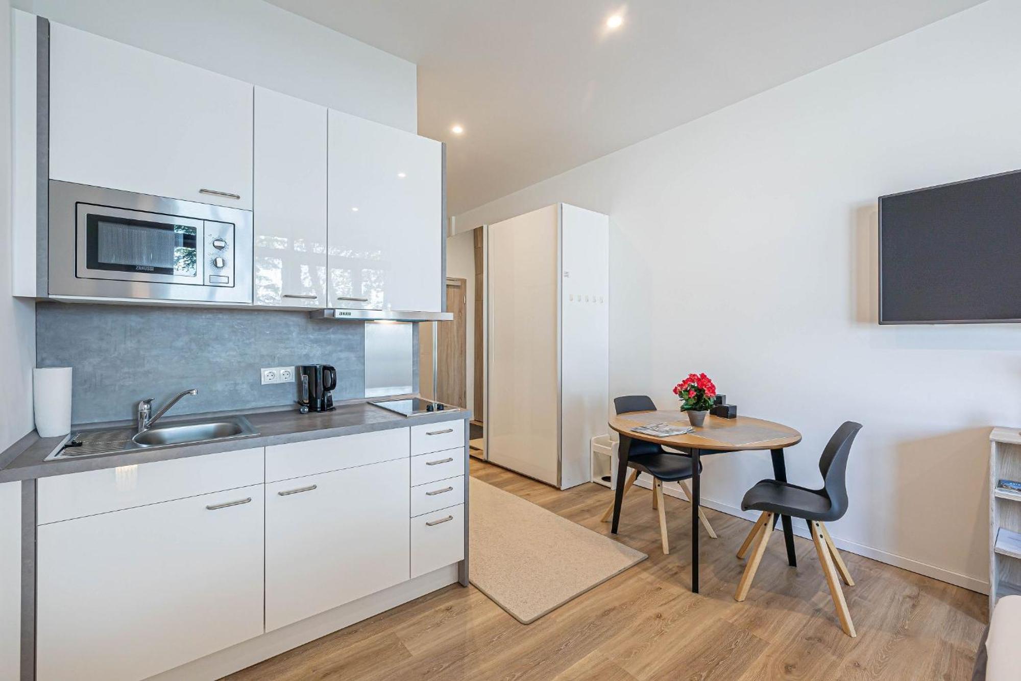 Fewo1846 Intermar - Leichte Brise - Modernes Studioapartment Mit Meerblick Glücksburg Exteriér fotografie