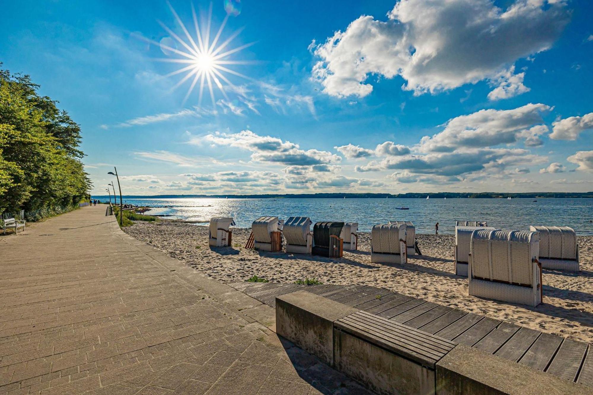 Fewo1846 Intermar - Leichte Brise - Modernes Studioapartment Mit Meerblick Glücksburg Exteriér fotografie