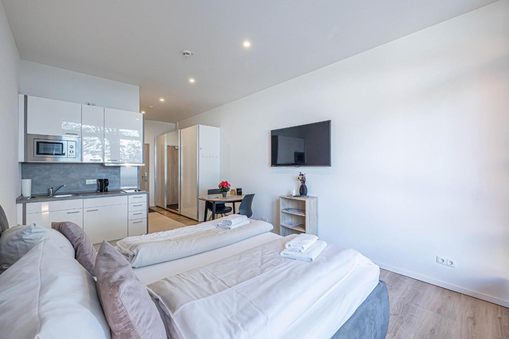 Fewo1846 Intermar - Leichte Brise - Modernes Studioapartment Mit Meerblick Glücksburg Exteriér fotografie