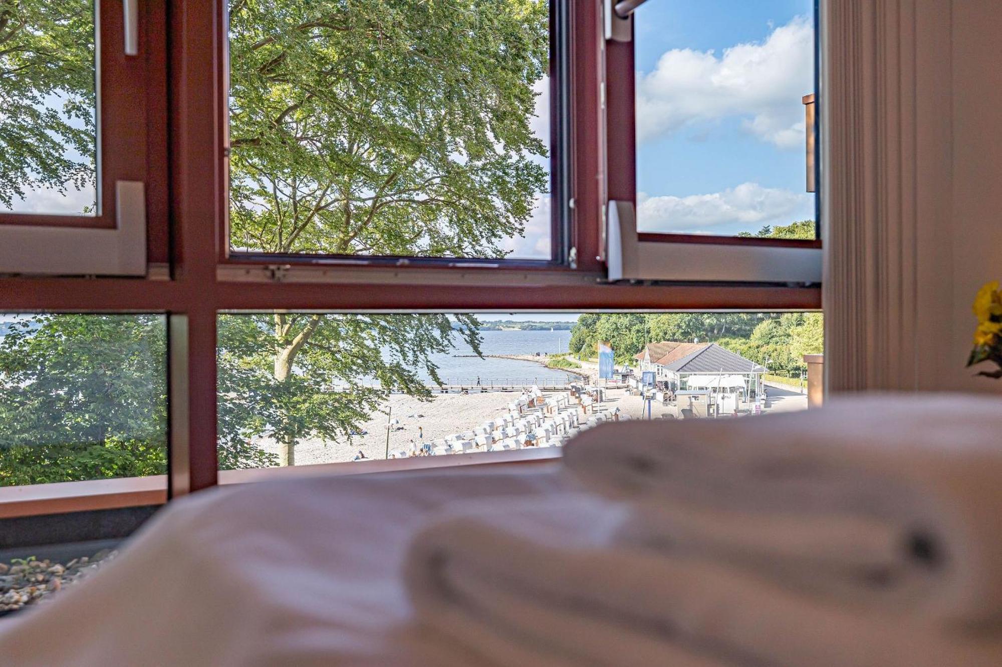 Fewo1846 Intermar - Leichte Brise - Modernes Studioapartment Mit Meerblick Glücksburg Exteriér fotografie