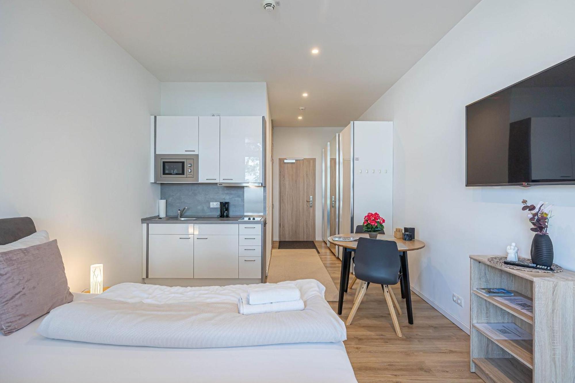 Fewo1846 Intermar - Leichte Brise - Modernes Studioapartment Mit Meerblick Glücksburg Exteriér fotografie